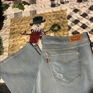 Levi's Sky Blue Denim Jeans